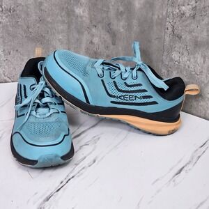 KEEN Utility Carbon Toe Work Shoes Lace Up ASTM‎ F2413-18 Aqua 8.5 W Womens